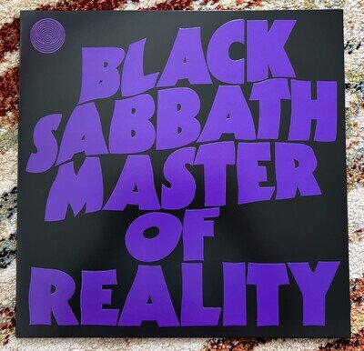 Black sabbath master of reality Unsealed New reissue