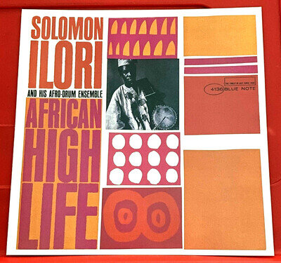 Solomon Ilori African High Life Album Cover Art PICTURE / PRINT 8.5" x 8.5"