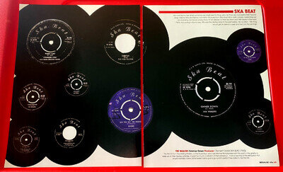 The Wailers Simmer Down/Ska Beat Reggae Record Art PICTURE / PRINT 2 x 10.5"x 8"