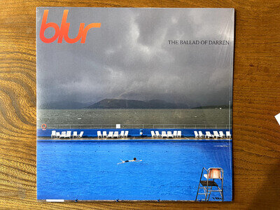 BLUR – THE BALLAD OF DARREN – INDIES ONLY EXCLUSIVE RED VINYL LP