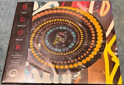 BLUR - THE MAGIC WHIPO (SEALED VINYL 10th ANNIVERSARY ZOETROPE PICTURE DISC)