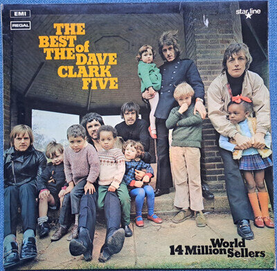 THE BEST OF THE DAVE CLARK FIVE - 12" VINYL LP ALBUM RECORD - GREATEST HITS - EX