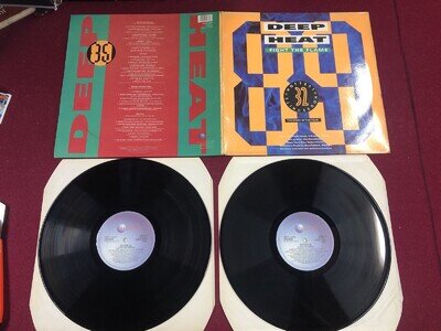 DEEP HEAT FIGHT THE FLAME ALBUM DOUBLE RECORD VINYL