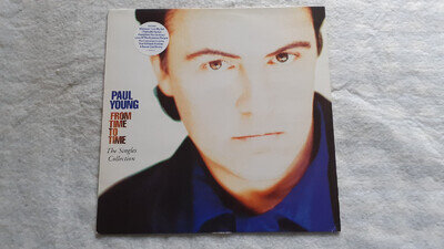PAUL YOUNG "FROM TIME TO TIME (THE SINGLES COLLECTION)" VINYL LP RECORDS