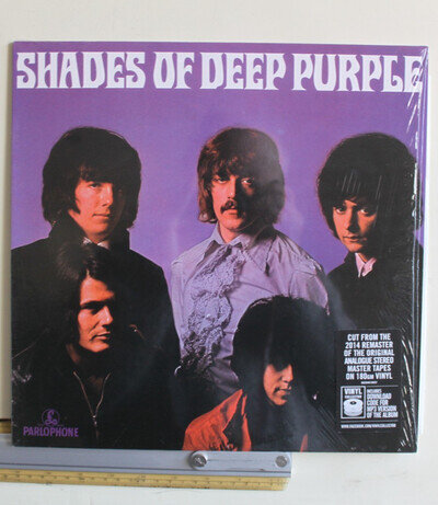 DEEP PURPLE "SHADES OF DEEP PURPLE" 2014, STEREO,PARLOPHON STILL FACTORY SEALED