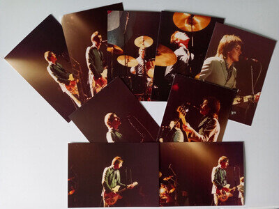 THE JAM BRISTOL 1979 SET OF 9 NEW COLOUR 6X4 PHOTO`S.PAUL WELLER.