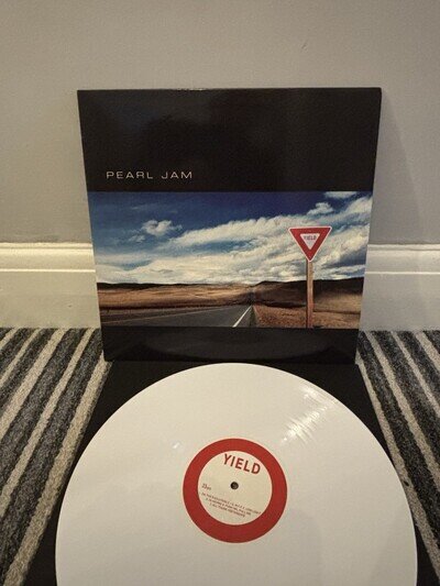Pearl Jam Yield - White Vinyl LP Record Album