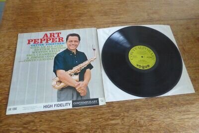 Art Pepper - Gettin' Together! UK 1961 1st Contemporary LAC 12262 Bebop LP