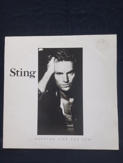 Sting - Nothing Like The Sun : Double Vinyl LP with gatefold insert