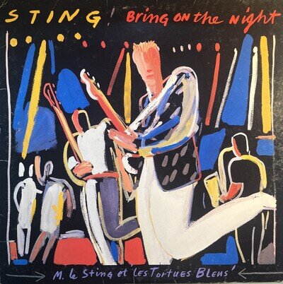 Sting Bring On the Night Double Vinyl LP 1986 BRING1 A&M Records