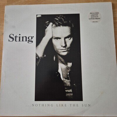 Sting - Nothing Like The Sun - Double Vinyl LP Album W/ Inners - Free UK Postage