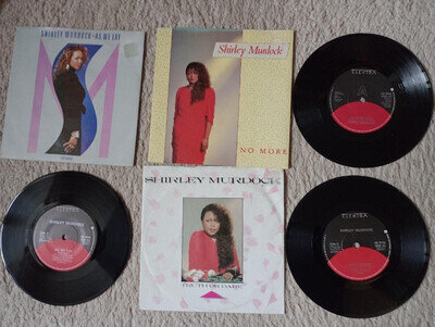 Shirley Murdock - No more, Truth or dare, As we lay 7" Single Vinyl Records