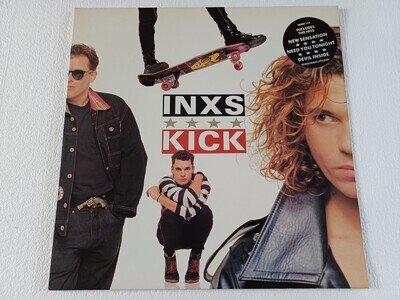 INXS Kick Vinyl Album LP 1987 Original Pressing with Insert Sleeve - Excellent