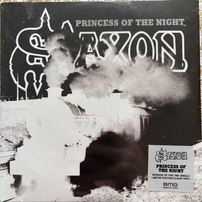 SAXON - Princess Of The Night - Euro 2018 RSD Clear Vinyl Press - Heavy Metal