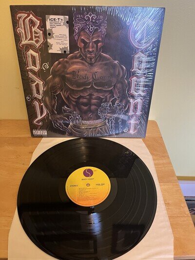 Body Count / Ice-T - Sire ‎– 8122795938 : Hardcore, Gangster Vinyl, LP