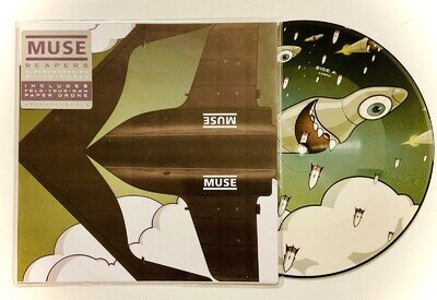 2016 MUSE REAPER 7” Vinyl Picture Disc 45 Record Store Day Limited Edition NM/NM