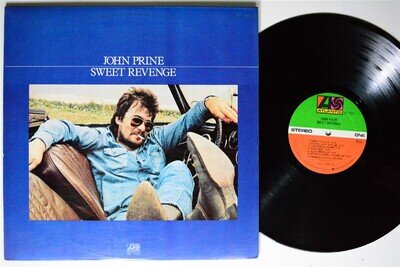 JOHN PRINE Sweet Revenge ATLANTIC LP VG++ w/insert