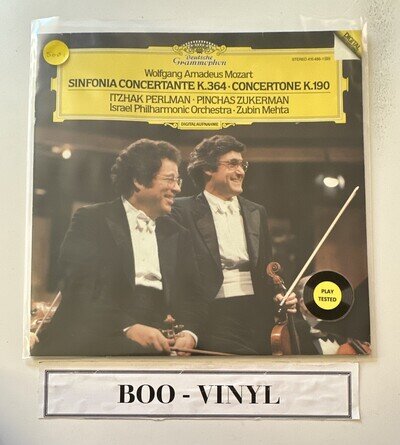 DG - Wolfgang Amadeus Mozart - Sinfonia Concertante KV 364 - Concertone KV 190