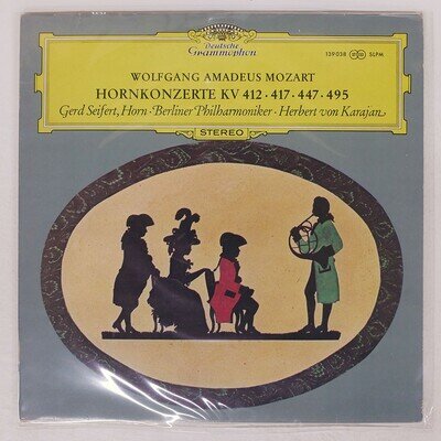 ZAYFELT MOZART: HORN CO DG 139038 South Korea LP