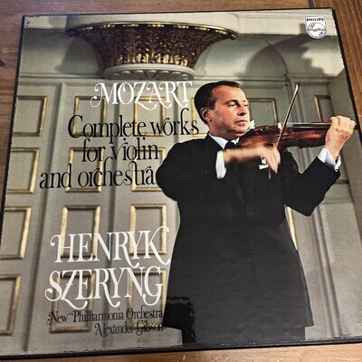 Wolfgang Amadeus Mozart , Henryk Szeryng , Alexander Gibson , New