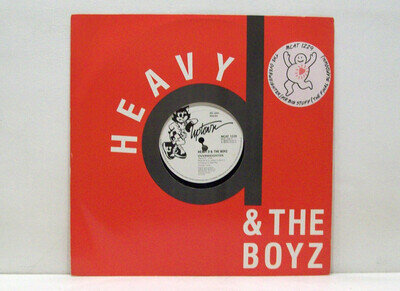 HEAVY D - overweighter / mr big stuff 12" 80s RAP jeckyll and hyde UK ORIG.