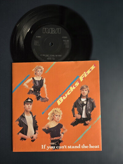 Bucks Fizz - If You Can't Stand The Heat 7" Vinyl With Poster