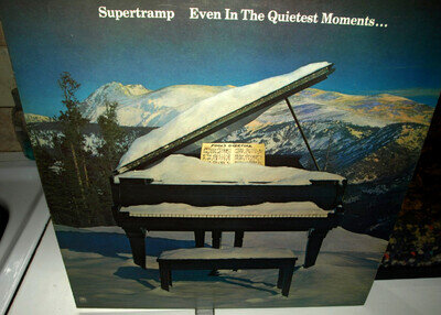 EVEN IN THE QUIETEST MOMENTS...-SUPERTRAMP - vinyl 70's rock/pop album