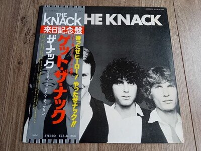 THE KNACK - GET THE KNACK LP 1979 OBI INSERT JAPAN CAPITOL EX+