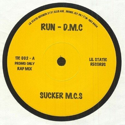 RUN DMC - Sucker MCs (reissue) - Vinyl (7" limited to 200 copies)