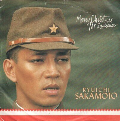 Ryuichi Sakamoto Merry Christmas Mr Lawrence 7" vinyl UK Virgin 1983 pic sleeve