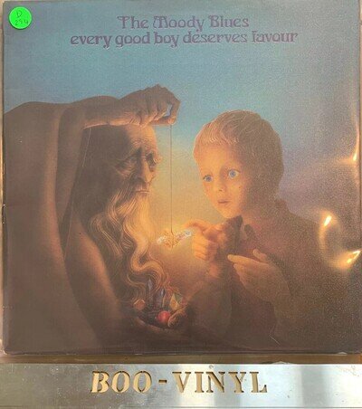 THE MOODY BLUES - EVERY GOOD BOY DESERVES - GF VINYL LP - THRESHOLD THS 5 - 1971