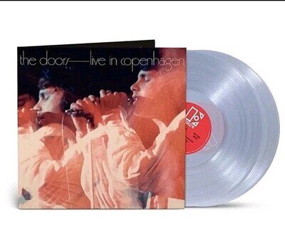 The Doors "Live in Copenhagen 1968" 2LP Crystal Clear Vinyl RSD Black Friday NEW