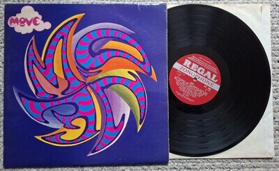 The Move "Move" 1968 Original Mono Ex to VG Jeff Lynne Roy Wood ELO LRZ 1002