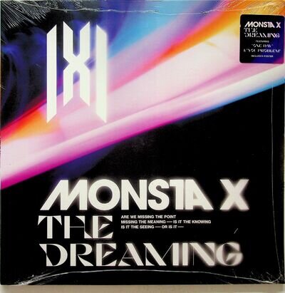 MONSTA X The Dreaming LP (NEW** 2021 COLOURED Vinyl) K-POP One Day/You Problem