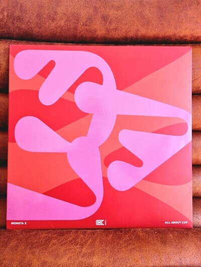 Monsta X - All About Luv (Opaque Magenta Limited Edition 1LP Vinyl) Brand New