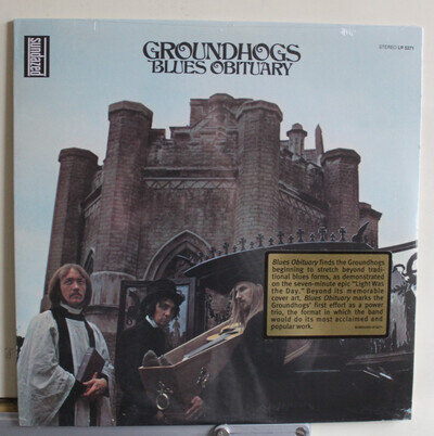 THE GROUNDHOGS "BLUES OBITUARY" " 2004, SUNDAZED RECORDS, STILL SEALED