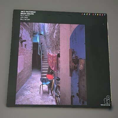Jaco Pastorius ‘ jazz street’ vinyl album. timeless SJP 258