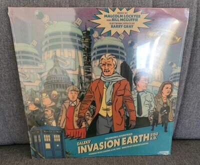 Dalek's Invasion Earth Dr Who Vinyl Original Soundtrack. NEW.