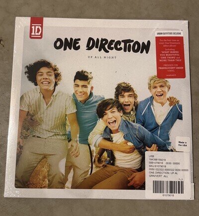 One Direction Up All Night Limited LP Green Vinyl Record Album Sealed Brand New
