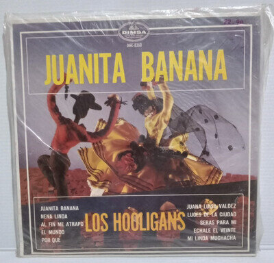 LOS HOOLIGANS GARAGE FACTORY SEALED LP MEXICO 1966 KINKS JOHNNY KIDD ROY ORBISON