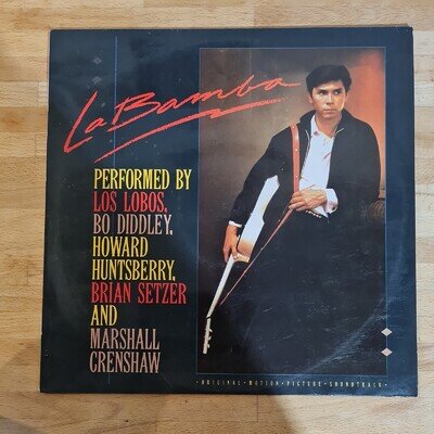 ORIGINAL MOTION PICTURE SOUND TRACK - LA BAMBA RECORD ALBUM 1987 EX/VG+