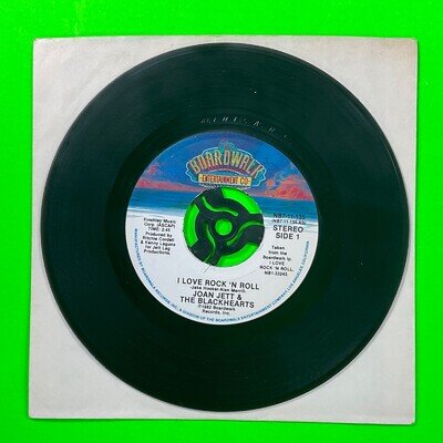 Joan jett and the black hearts, I Love Rock ‘n’ Roll, 7’ Vinyl Single Record
