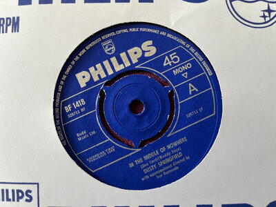 Dusty Springfield - In The Middle Of Nowhere - Philips BF 1418 - 1965 - Ex