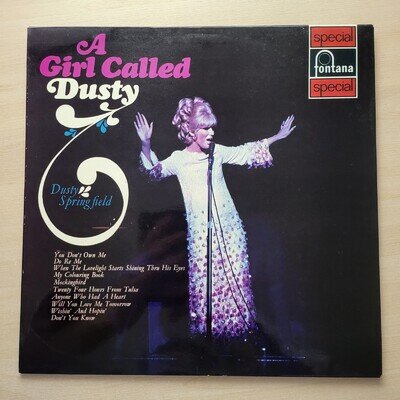 Dusty Springfield - 12" Vinyl - A Girl Called Dusty (VG+)