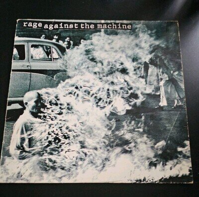 Rage Against The Machine Self-Titled Vinyl Epic Records