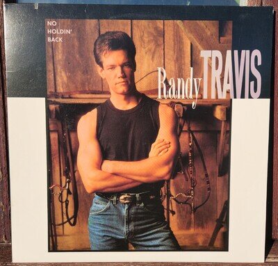 Randy Travis No Holdin' Back 12" Vinyl Album Excellent Condition