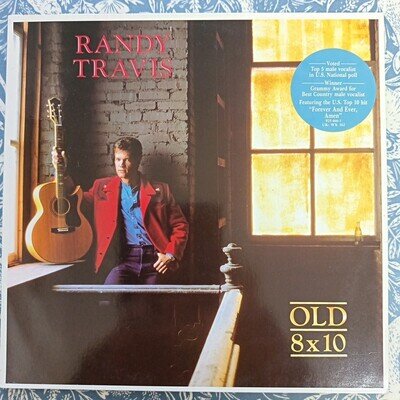Randy Travis - Old 8 x 10 - Vinyl Album 1988