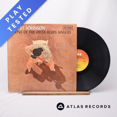 Robert Johnson King Of The Delta Blues Singers Mono LP Vinyl Record - VG+/VG+