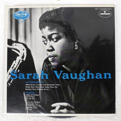 SARAH VAUGHAN S/T EMARCY BT1324 Japan VINYL LP