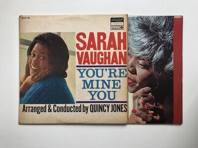 Sarah Vaughan & Dinah Washington Allegro Records Set you're mine drinking again
